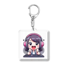 hide-のかわちいPCガール👧 Acrylic Key Chain