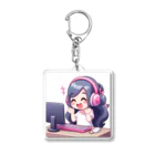 hide-のかわちいPC少女👧 Acrylic Key Chain