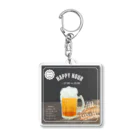 KSK SHOPのBEER-ビール Acrylic Key Chain