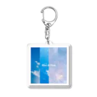 空日記のblue&pink Acrylic Key Chain