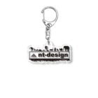 nt-designの『nt-design』ロゴ Acrylic Key Chain