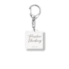 "Positive Thinking"の"Positive Thinking" Acrylic Key Chain