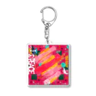 namuhi SHopのRyoKonishiDAO　NFTアート✨SELPHY-Welcome 🎉✨  Acrylic Key Chain