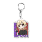 暴走ママチャリのぼろぼろちゃんＶｅｒ．2(金髪) Acrylic Key Chain