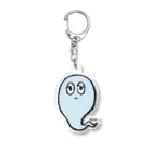 Q spaceのおばけなあのこ Acrylic Key Chain