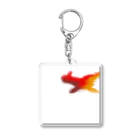 Respect__sのものすごく速く走る赤いなにか Acrylic Key Chain