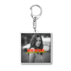 MAZURO SHOPのNO WAR Acrylic Key Chain