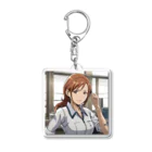 the blue seasonの松島真理 Acrylic Key Chain