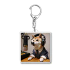 0416artの柴犬ラジオ Acrylic Key Chain