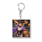 Gereroのハロウイーン魔女 Acrylic Key Chain