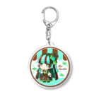 にゃんこ妖精☆の【Sweet Girl】チョコミント Acrylic Key Chain