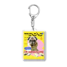 mimosaのI am Pug!3 Acrylic Key Chain