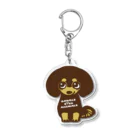 mana_shopのダックスフンド_Choco Cream Acrylic Key Chain