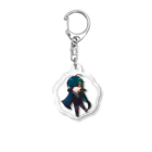 Dmarket_illustration1の探偵助手のフィルムリール Acrylic Key Chain