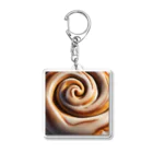 千裕アトリエ（いつもありがとう）のシナモンロール（Cinnamon Roll） Acrylic Key Chain