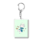 山田かめかず(∵)のにこもぐかめかず Acrylic Key Chain