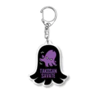 LUCHAのTAKOSAN SAVATE Acrylic Key Chain