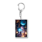 卯月なのかのGalaxy Lab Journey  〜果てしなき未知への探究の旅〜　No.4 「銀河研 物理学班」 Acrylic Key Chain