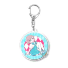 ぽいどのゆめかわroomのHappy Halloweenコラボイラスト Acrylic Key Chain