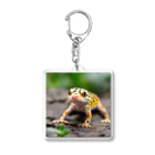 yumena_のヒョウモントカゲモドキ AI写真 Acrylic Key Chain