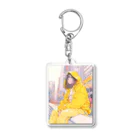 星々羅あむのフーディー女子 Acrylic Key Chain