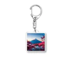 P.H.C（pink house candy）の富士山と紅葉、そして湖のグッズ Acrylic Key Chain