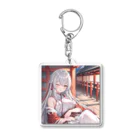 お稲荷ちゃんのお稲荷ちゃん Acrylic Key Chain