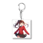 Satochuのさおりちゃん Acrylic Key Chain