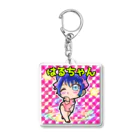 🎮🅷🅰🆁🆄🌸のはるちゃんビックリマン風 Acrylic Key Chain