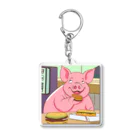 良太郎のぶうちゃん Acrylic Key Chain