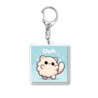 CatMonkのふわもふ猫Uuh Acrylic Key Chain