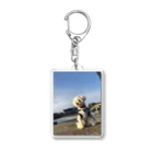 Doggyman_bowwowのエモまるくん Acrylic Key Chain