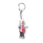 LAZINESS BUNNYのまんじまつりゅーのまじまんじぐっず Acrylic Key Chain