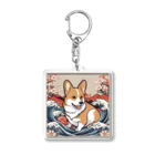 ただjapaneseなだけ🙌の絵巻の犬小町 2 Acrylic Key Chain