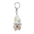 Doggyman_bowwowのなにわろてんねんドッグ Acrylic Key Chain