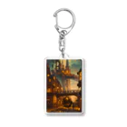 卯月なのかのSteampunk Journey　〜ノスタルジア溢れる蒸気機関の世界の旅〜　No.1「Steampunk Journey」 Acrylic Key Chain