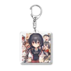 Takatukigentatuの萌え萌え Acrylic Key Chain