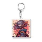 UKIYO-SKETCHのUKIYO-GIRL　MASK Acrylic Key Chain