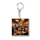 444_tの都会のBAR Acrylic Key Chain