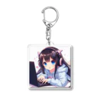 hide-のかわちいゲーム実況者 Acrylic Key Chain