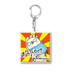 セキセイインコのアルとテンのセキセイインコのアルとテン Acrylic Key Chain