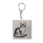 discwの猫ちゃん Acrylic Key Chain