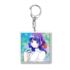 🍖の自分のイラスト Acrylic Key Chain