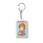 tamagame777の日常(カラーver.) Acrylic Key Chain