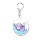 絵咲まくら🧪＠オフトゥン研究所🛏お絵描きVtuber💜のおやすみキーホルダー Acrylic Key Chain