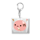 みたらし団子のふたたまちゃんのみたらし団子のふたたまちゃん Acrylic Key Chain