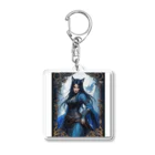 ZZRR12の「狐魔女の蒼き炎」 ： "The Azure Flames of the Fox Witch" Acrylic Key Chain