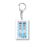 たゆた屋のmilk sisters Acrylic Key Chain