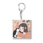 クリエイティブ・キャラバンのあやぼちゃん Acrylic Key Chain