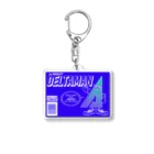 DELTA⊿のDELTAMAN Acrylic Key Chain